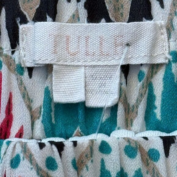 Bright Southwestern Aztec Print Mini Western Mini Skirt - Extra Small - Picture 7 of 8